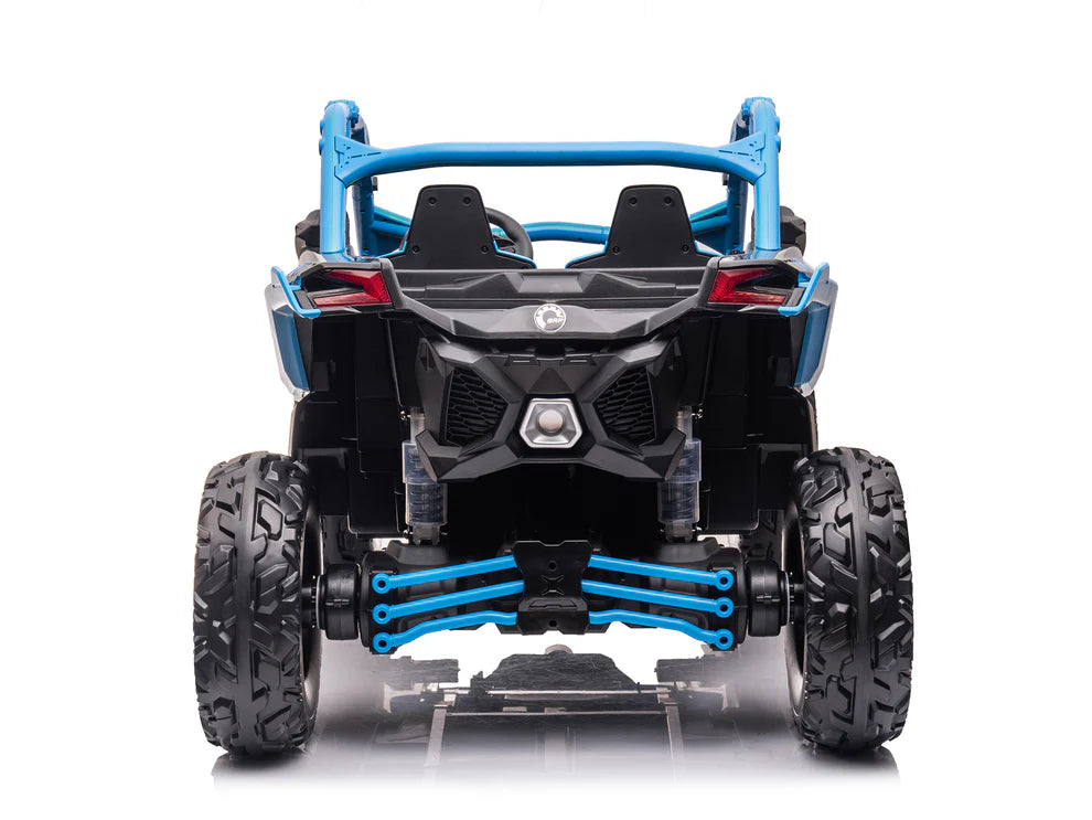 Carro Eléctrico Infantil Can-Am Maverick X3 24V Azul – Buggy de 2 Plazas con Control Remoto