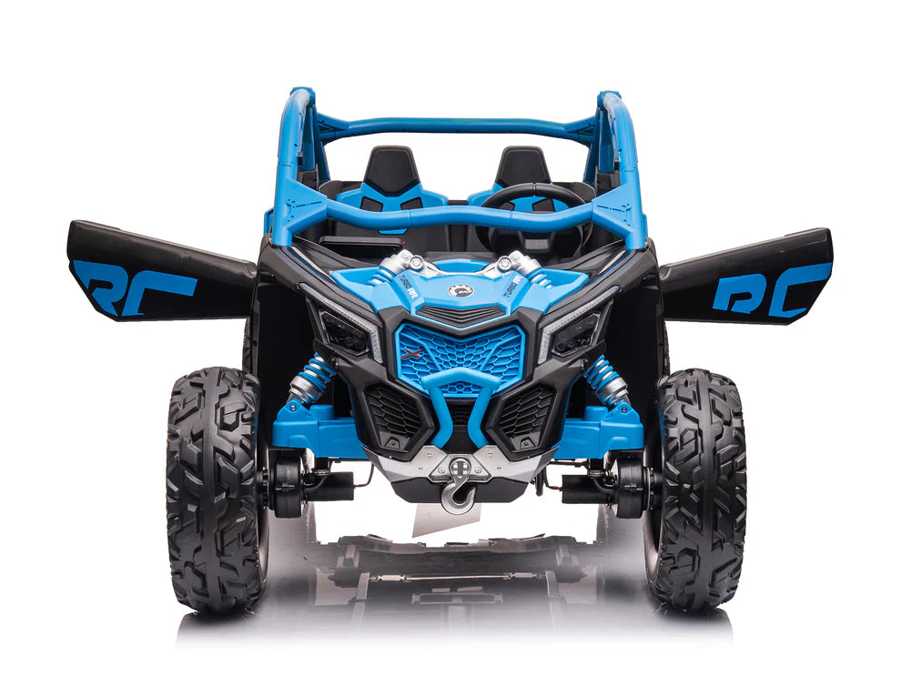 Carro Eléctrico Infantil Can-Am Maverick X3 24V Azul – Buggy de 2 Plazas con Control Remoto