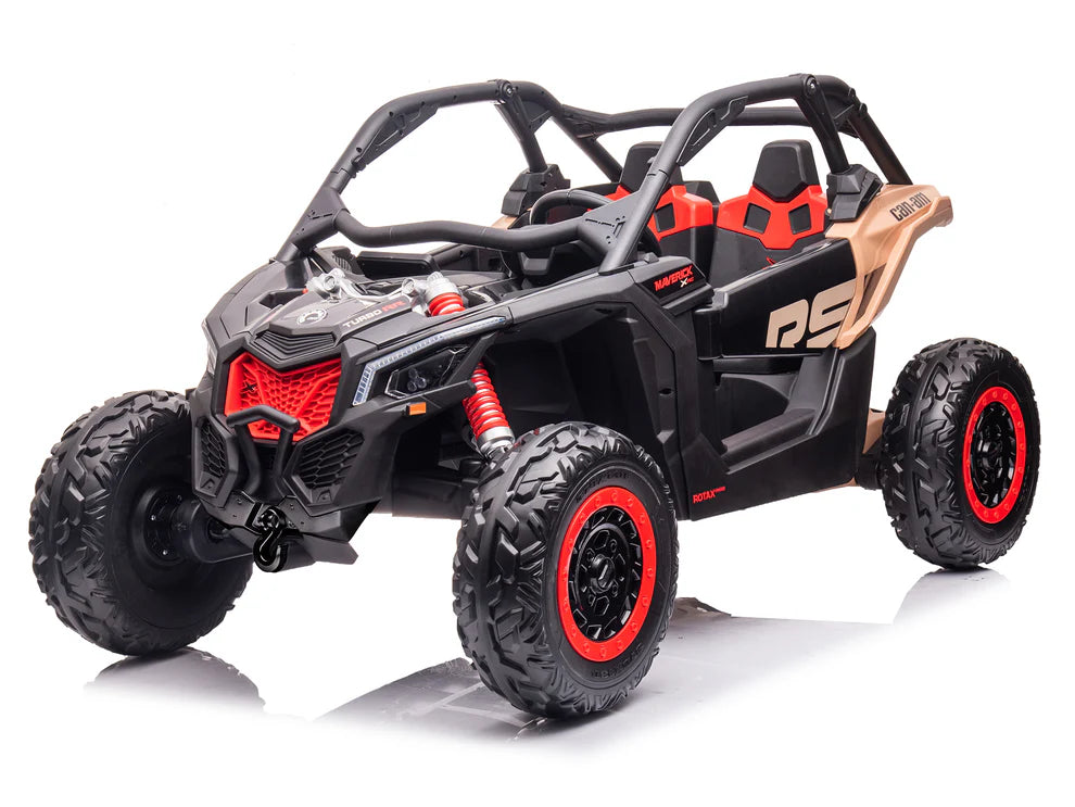Carro Eléctrico Infantil Can-Am Maverick X3 24V RS Edición – Buggy de 2 Plazas con Control Remoto
