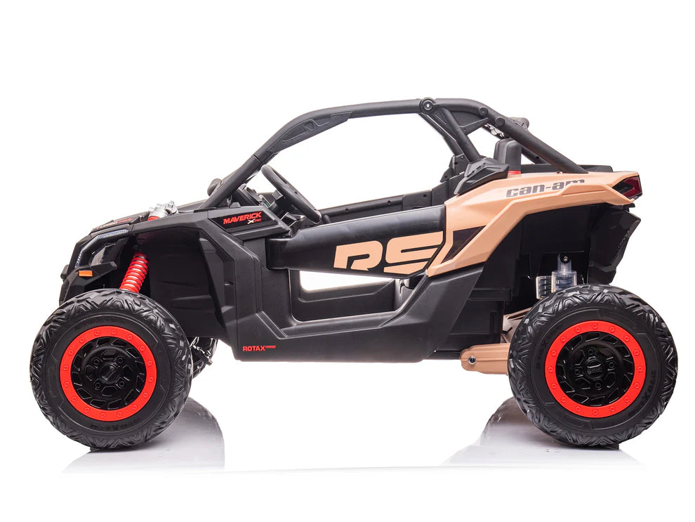 Carro Eléctrico Infantil Can-Am Maverick X3 24V RS Edición – Buggy de 2 Plazas con Control Remoto
