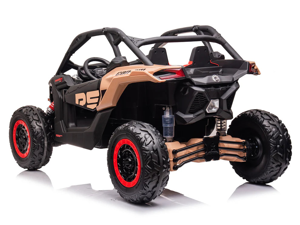 Carro Eléctrico Infantil Can-Am Maverick X3 24V RS Edición – Buggy de 2 Plazas con Control Remoto