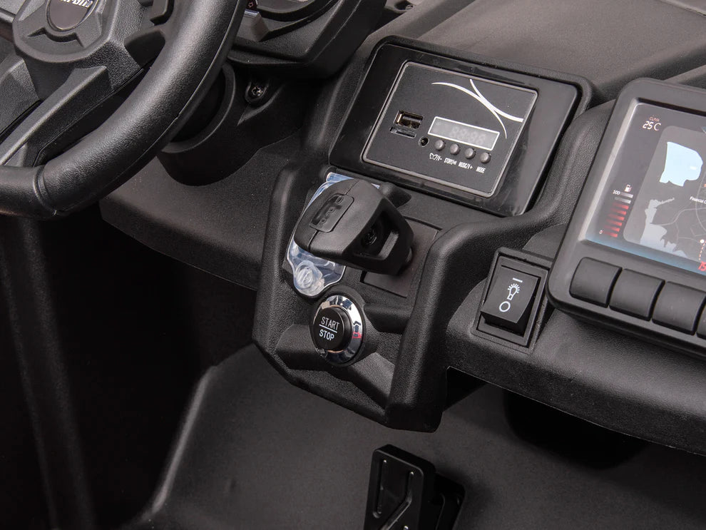 Carro Eléctrico Infantil Can-Am Maverick X3 24V Naranja – Buggy de 2 Plazas con Control Remoto