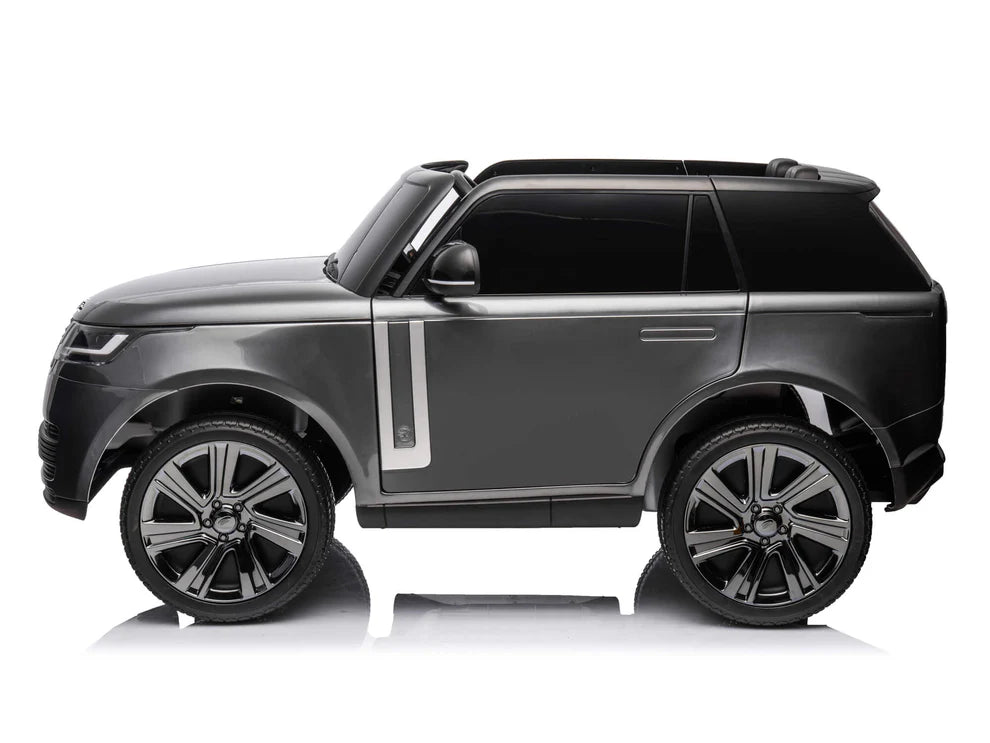 Carro Eléctrico Infantil Land Rover 24V con Control Remoto Gris – Edición Estándar y Premium