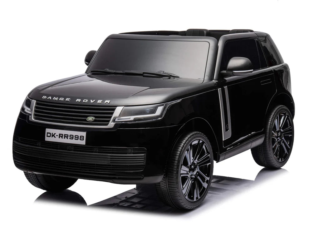 Carro Eléctrico Infantil Land Rover 24V con Control Remoto Negro – Edición Estándar y Premium