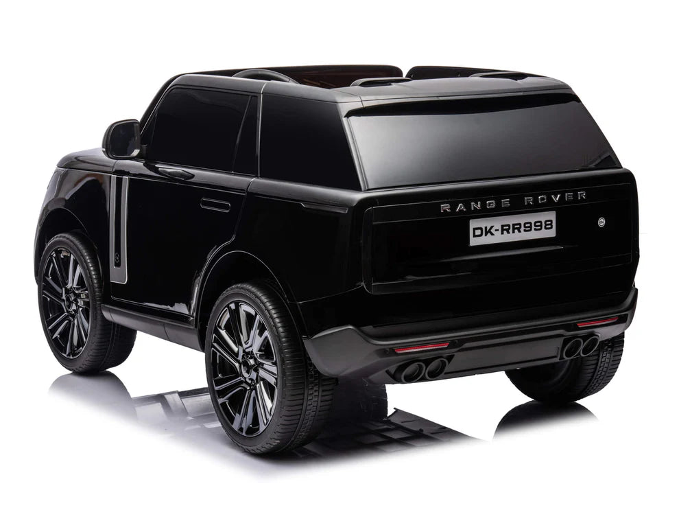 Carro Eléctrico Infantil Land Rover 24V con Control Remoto Negro – Edición Estándar y Premium