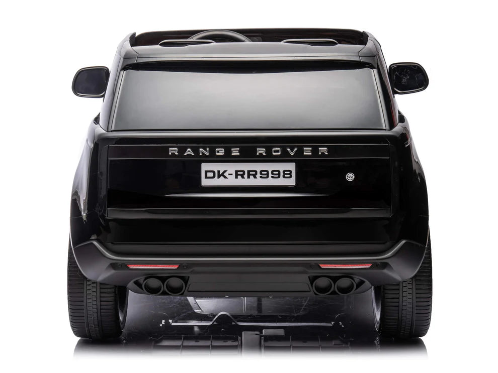Carro Eléctrico Infantil Land Rover 24V con Control Remoto Negro – Edición Estándar y Premium