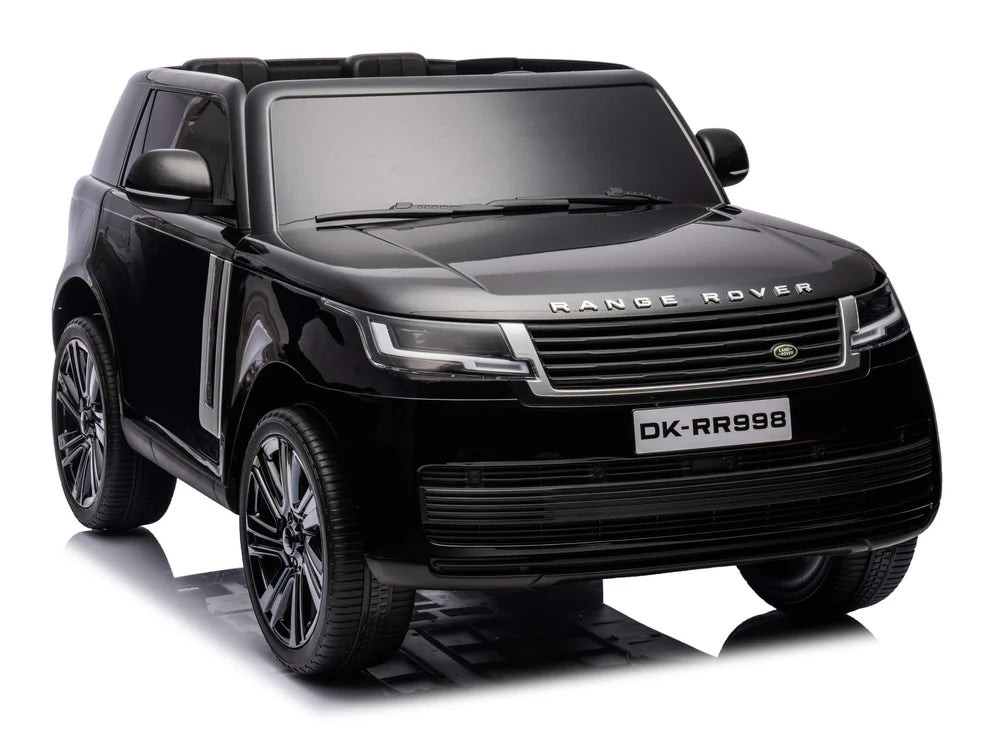 Carro Eléctrico Infantil Land Rover 24V con Control Remoto Negro – Edición Estándar y Premium