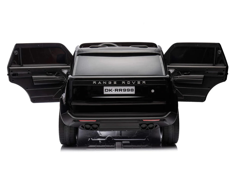 Carro Eléctrico Infantil Land Rover 24V con Control Remoto Negro – Edición Estándar y Premium