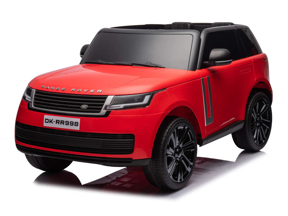 Carro Eléctrico Infantil Land Rover 24V con Control Remoto Rojo – Edición Estándar y Premium