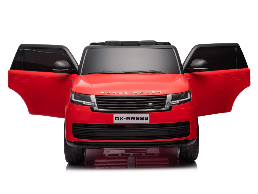 Carro Eléctrico Infantil Land Rover 24V con Control Remoto Rojo – Edición Estándar y Premium