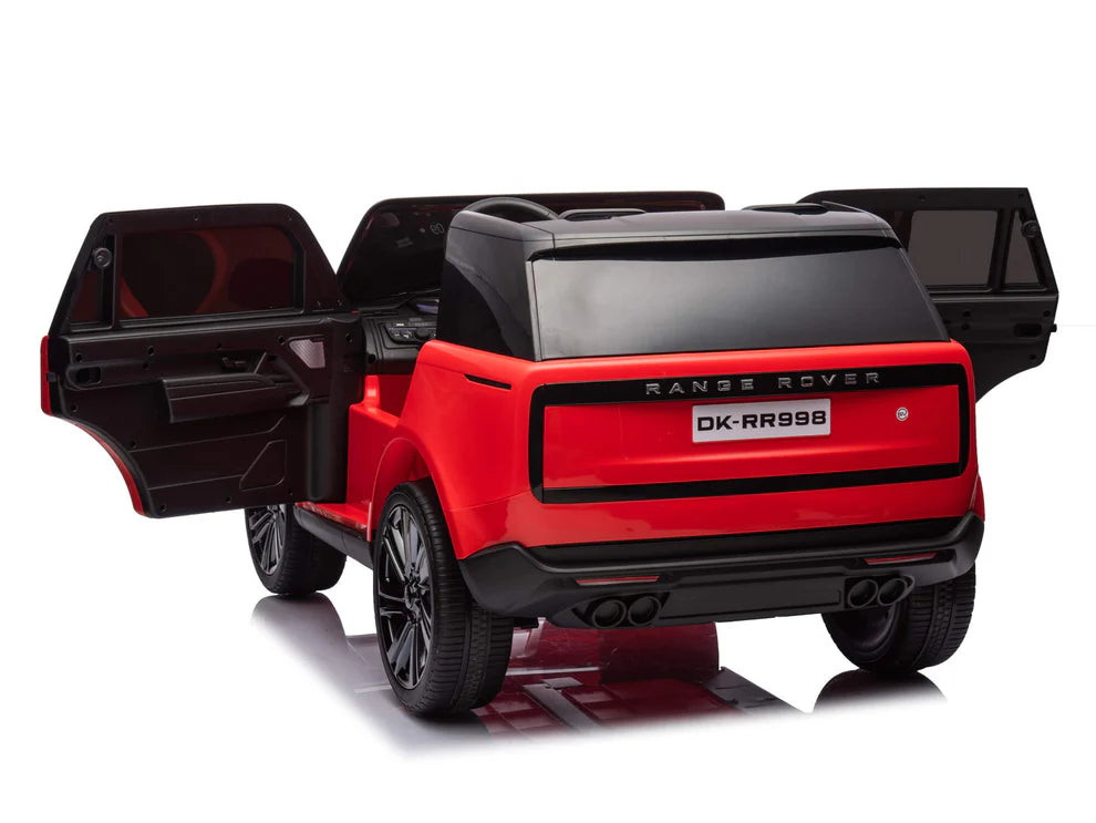 Carro Eléctrico Infantil Land Rover 24V con Control Remoto Rojo – Edición Estándar y Premium