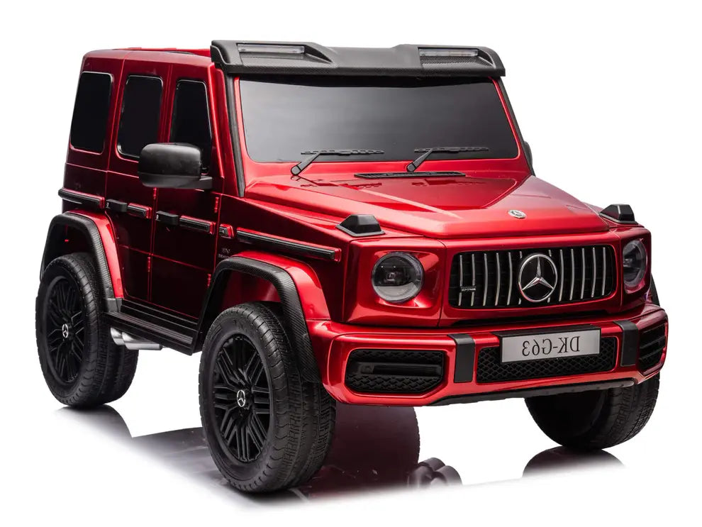 Mercedes-AMG G63 24V 2 Asientos con Control Remoto y Pantalla – Borgoña
