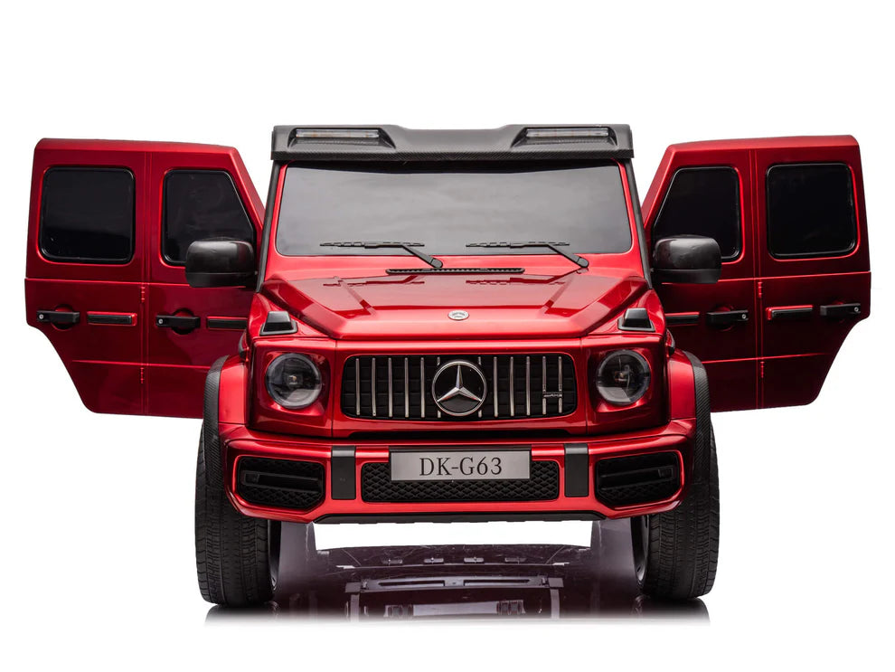 Mercedes-AMG G63 24V 2 Asientos con Control Remoto y Pantalla – Borgoña