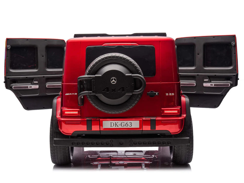 Mercedes-AMG G63 24V 2 Asientos con Control Remoto y Pantalla – Borgoña