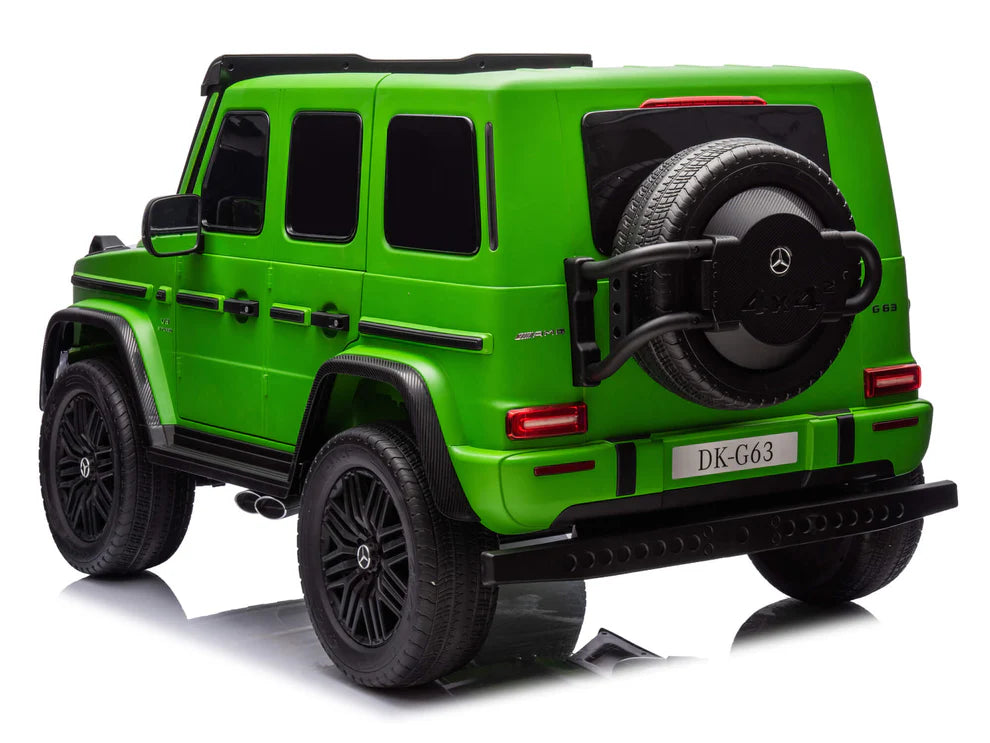 Mercedes-AMG G63 24V 2 Asientos con Control Remoto y Pantalla – Verde