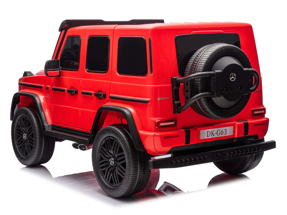 Mercedes-AMG G63 24V 2 Asientos con Control Remoto y Pantalla – Rojo