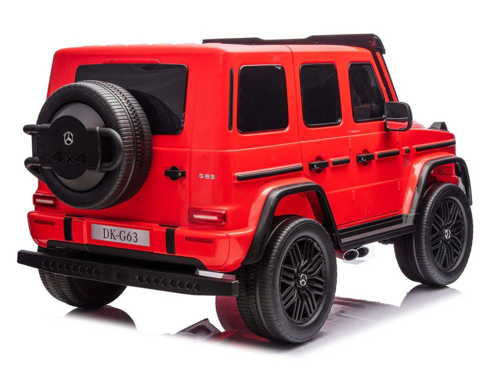 Mercedes-AMG G63 24V 2 Asientos con Control Remoto y Pantalla – Rojo