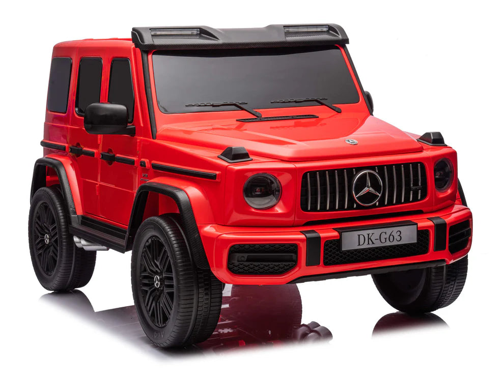 Mercedes-AMG G63 24V 2 Asientos con Control Remoto y Pantalla – Rojo