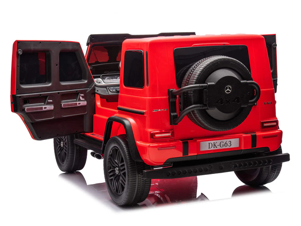 Mercedes-AMG G63 24V 2 Asientos con Control Remoto y Pantalla – Rojo