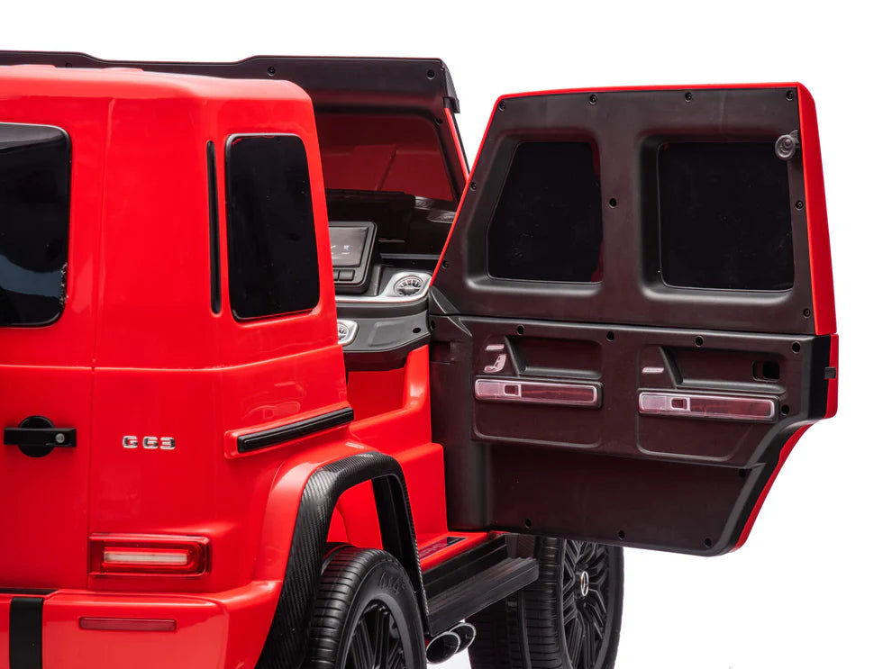 Mercedes-AMG G63 24V 2 Asientos con Control Remoto y Pantalla – Rojo