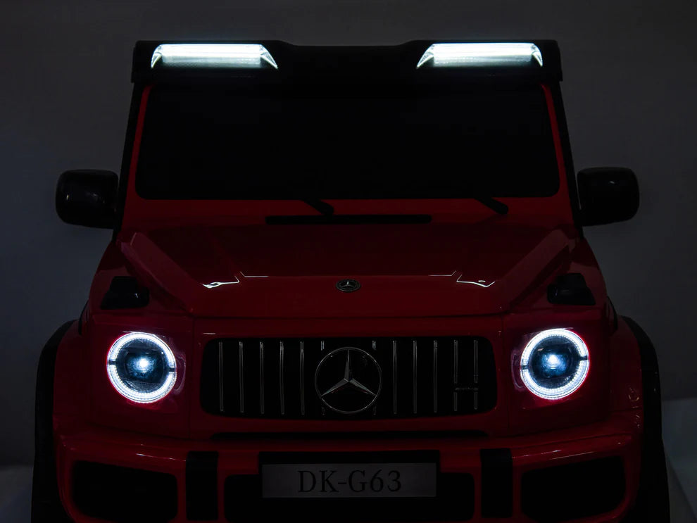 Mercedes-AMG G63 24V 2 Asientos con Control Remoto y Pantalla – Rojo
