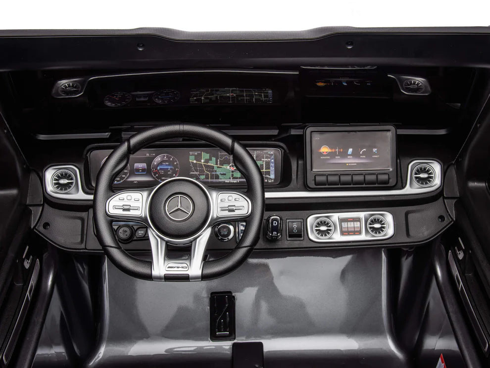 Mercedes-AMG G63 24V 2 Asientos con Control Remoto y Pantalla – Gris