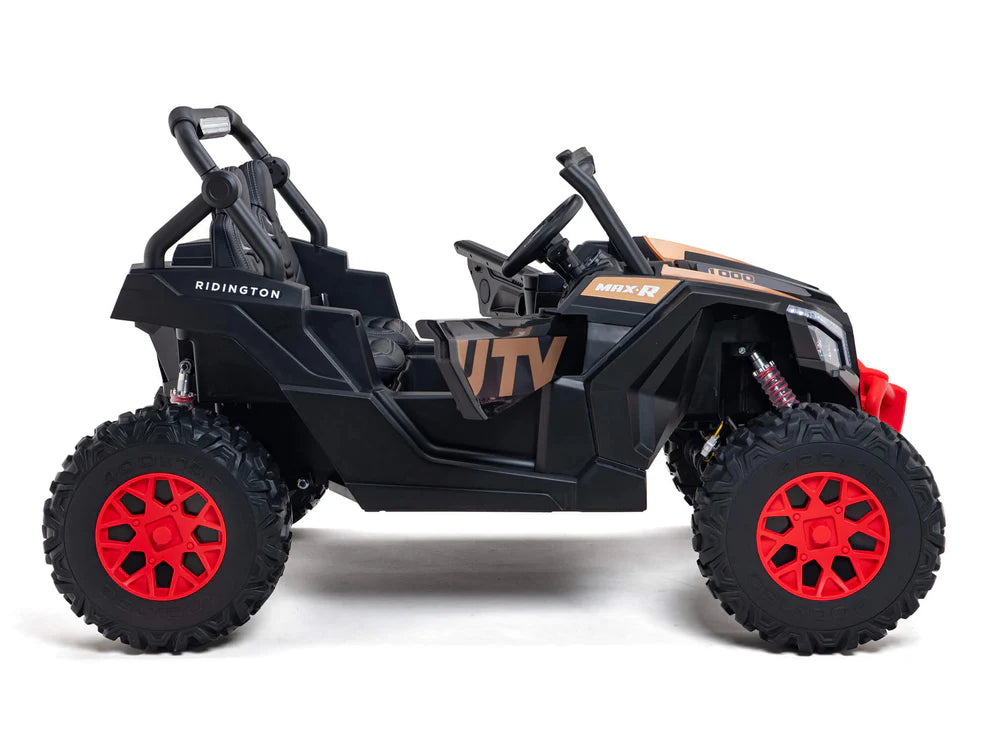 24V Ridington Max-R Buggy Todo Terreno 4x4 con Control Remoto – Negro