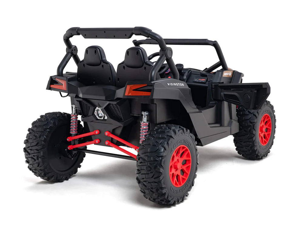 24V Ridington Max-R Buggy Todo Terreno 4x4 con Control Remoto – Negro