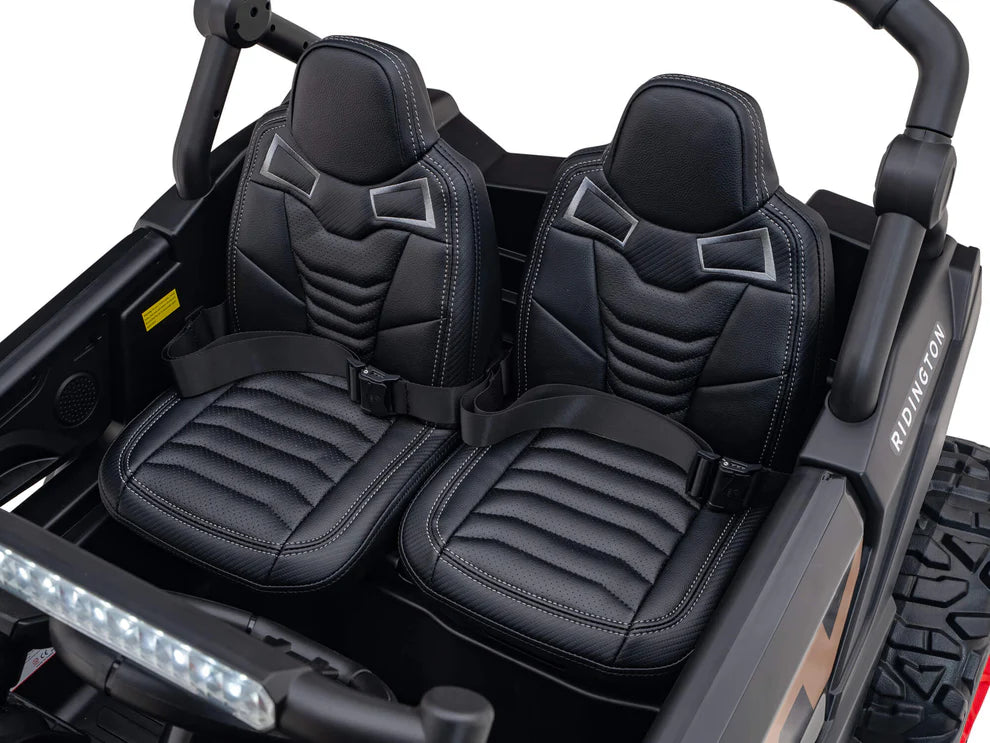 24V Ridington Max-R Buggy Todo Terreno 4x4 con Control Remoto – Negro