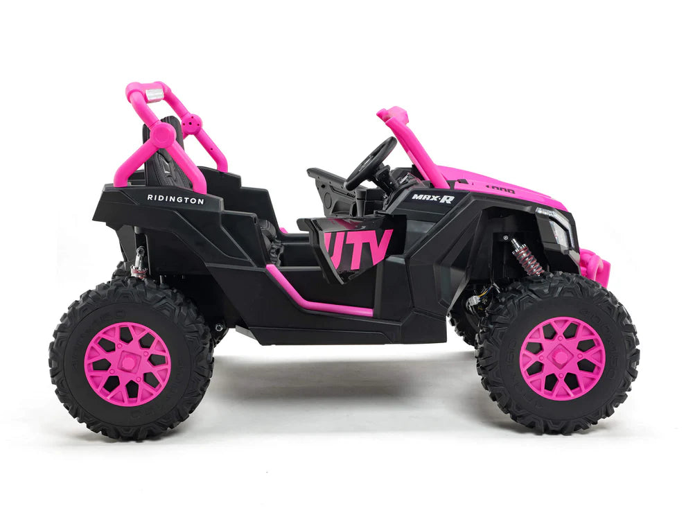 24V Ridington Max-R Buggy Todo Terreno 4x4 con Control Remoto – Rosa