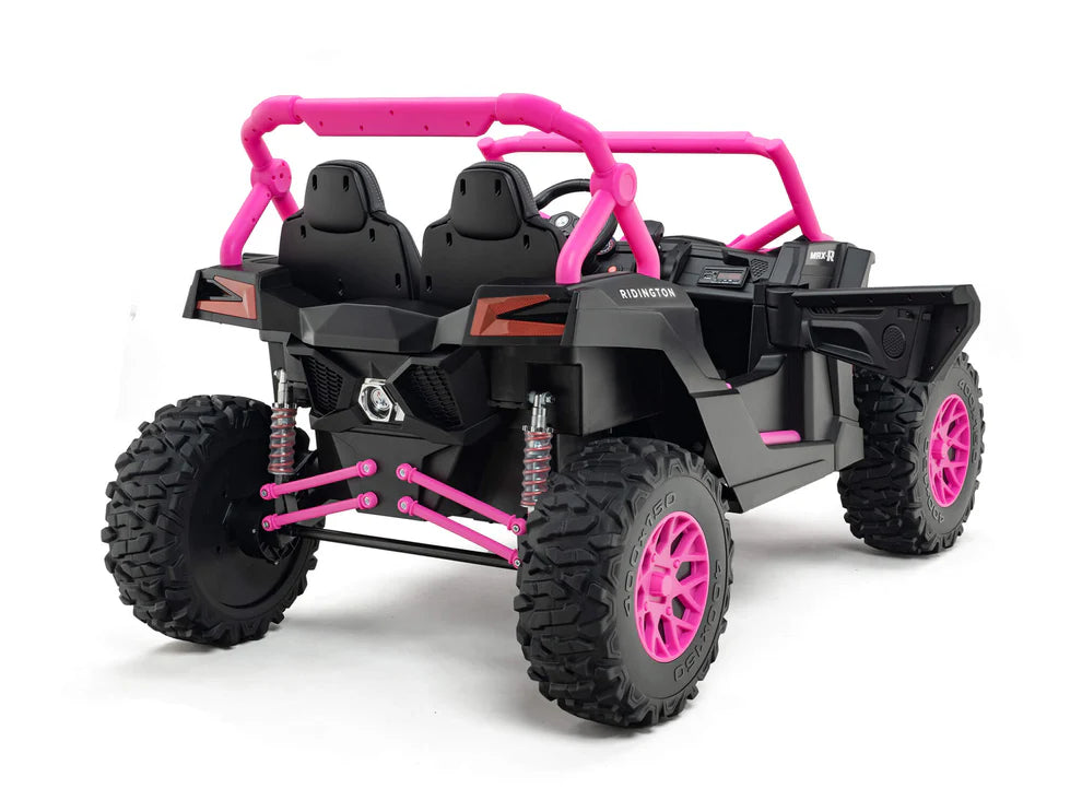24V Ridington Max-R Buggy Todo Terreno 4x4 con Control Remoto – Rosa