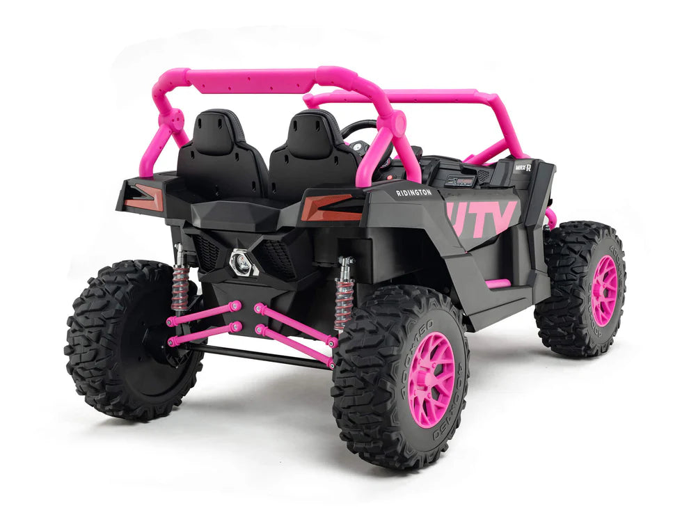 24V Ridington Max-R Buggy Todo Terreno 4x4 con Control Remoto – Rosa