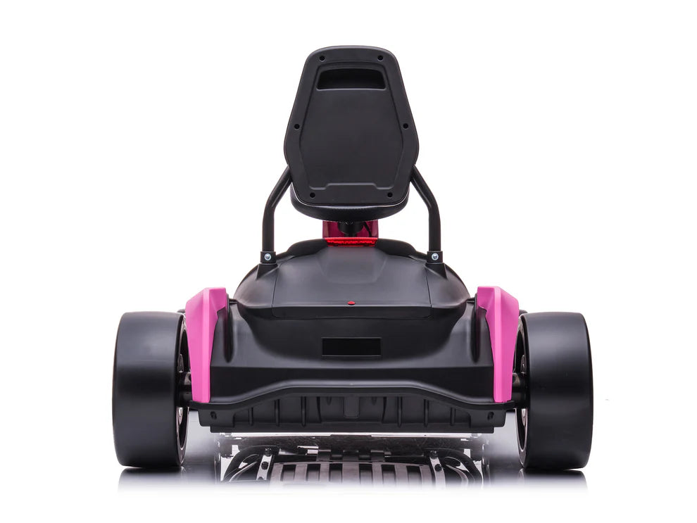 Go-Kart Eléctrico Infantil RIDINGTON Sonoma 24V con Función DRIFT – Color Rosa