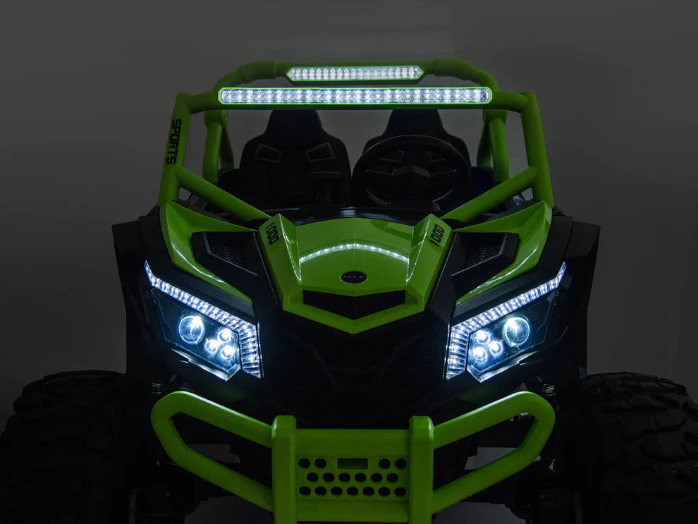 24V Ridington Max-R Buggy Todo Terreno 4x4 con Control Remoto – Verde