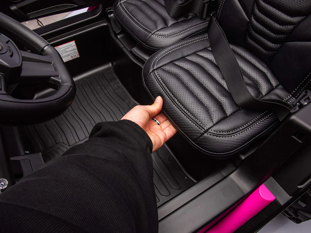 24V Ridington Max-R Buggy Todo Terreno 4x4 con Control Remoto – Rosa