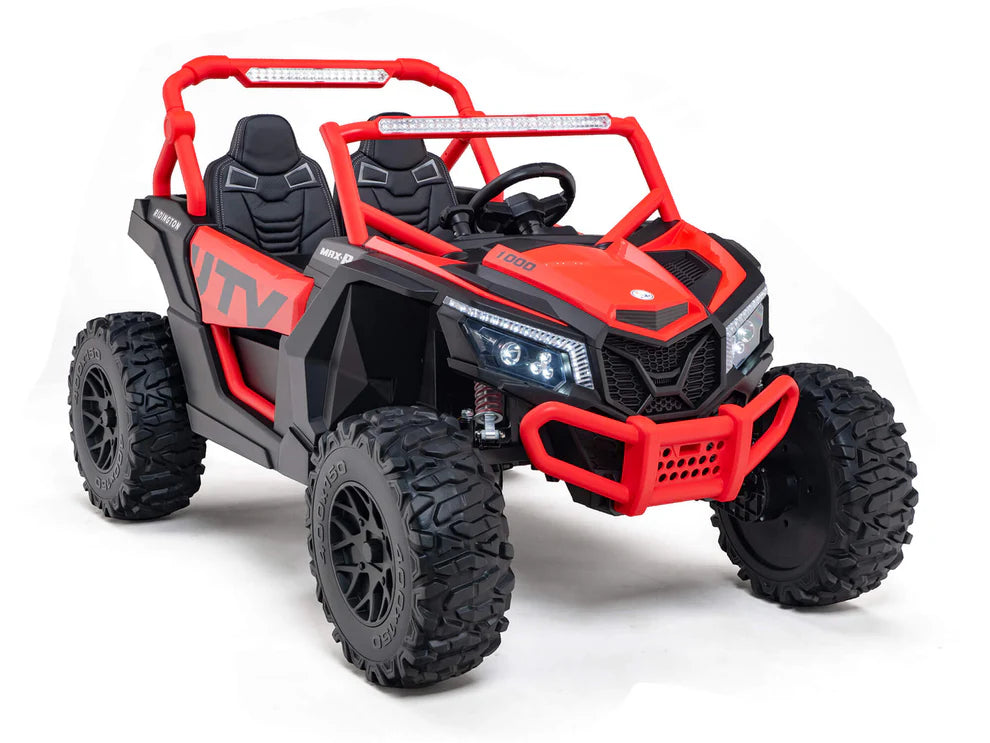 24V Ridington Max-R Buggy Todo Terreno 4x4 con Control Remoto – Rojo