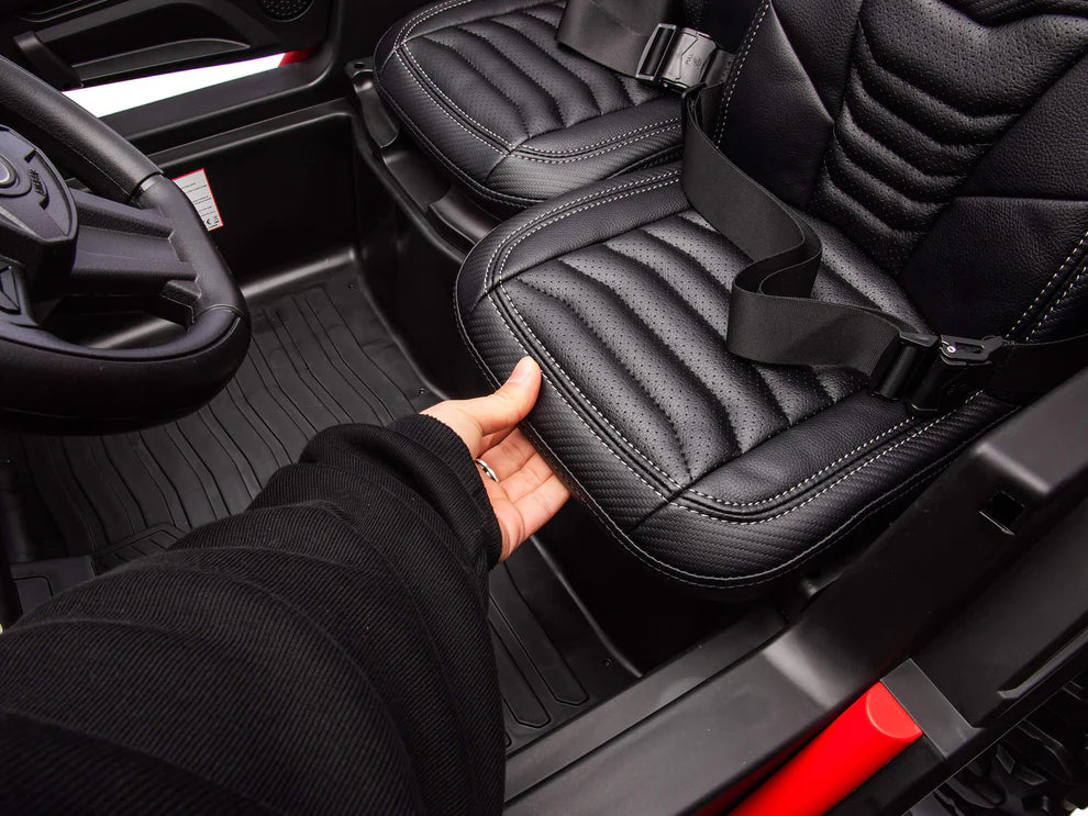 24V Ridington Max-R Buggy Todo Terreno 4x4 con Control Remoto – Rojo/Blanco