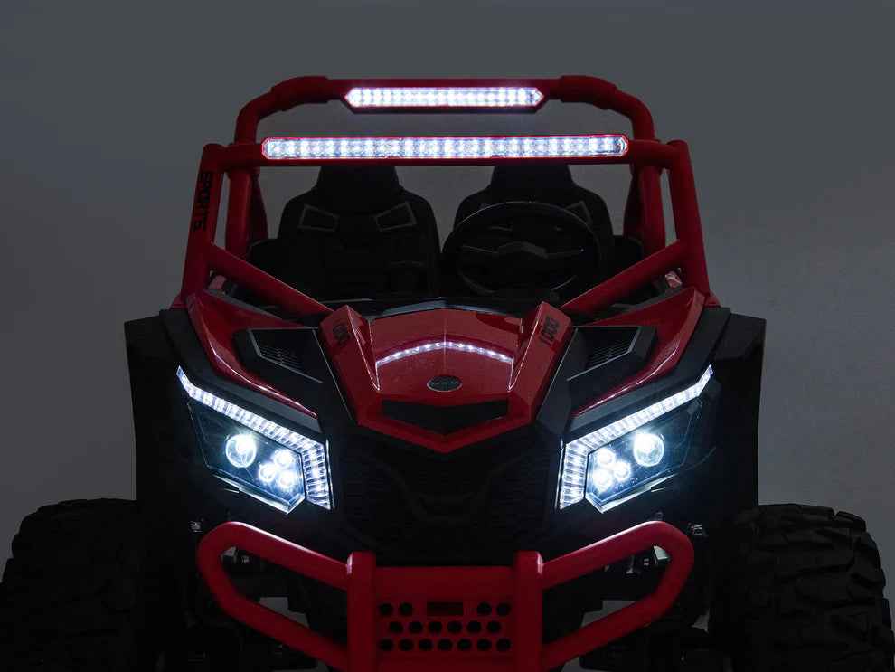 24V Ridington Max-R Buggy Todo Terreno 4x4 con Control Remoto – Rojo