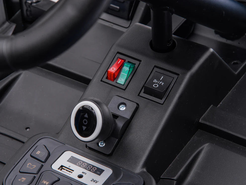 Go-Kart Eléctrico Infantil TREKCAR 24V con Función DRIFT Color Azul – Edición Estándar y Premium