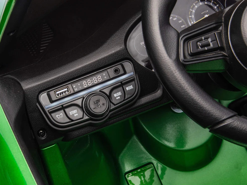 Carro Eléctrico Infantil Porsche 911 GT3 24V de 2 Plazas Verde – Edición Premium, LTD y PRO