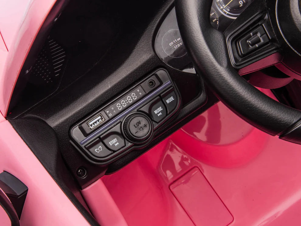 Carro Eléctrico Infantil Porsche 911 GT3 24V de 2 Plazas Rosa – Edición Premium, LTD y PRO