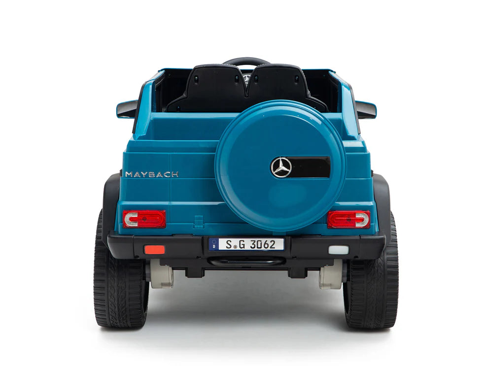 Camioneta Eléctrica Infantil Mercedes-Maybach G650 Landaulet 12V con Control Remoto Azul