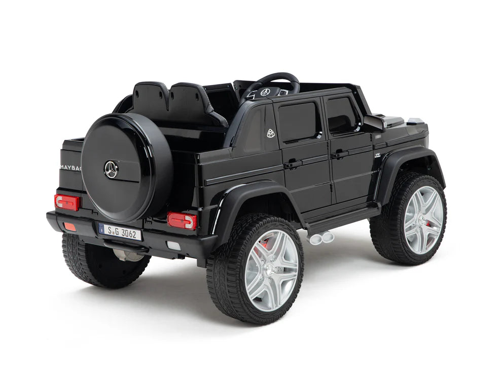Camioneta Eléctrica Infantil Mercedes-Maybach G650 Landaulet 12V con Control Remoto Negro