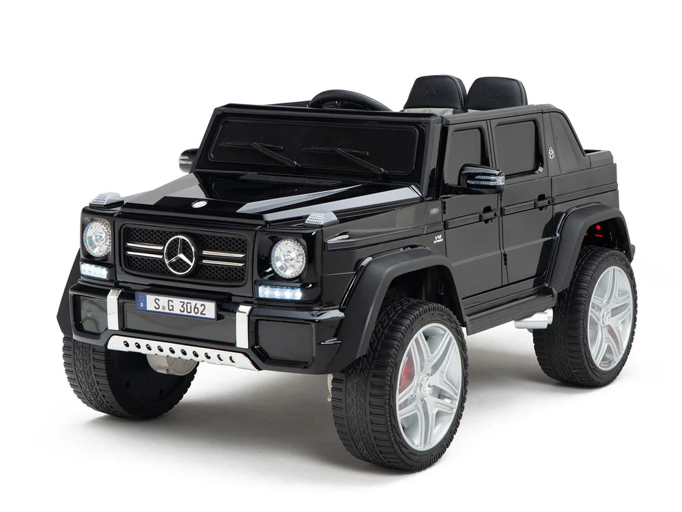 Camioneta Eléctrica Infantil Mercedes-Maybach G650 Landaulet 12V con Control Remoto Negro