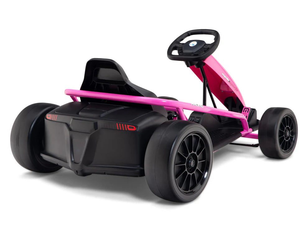 Go-Kart Eléctrico Infantil RIDINGTON 24V con Función DRIFT – Color Rosa