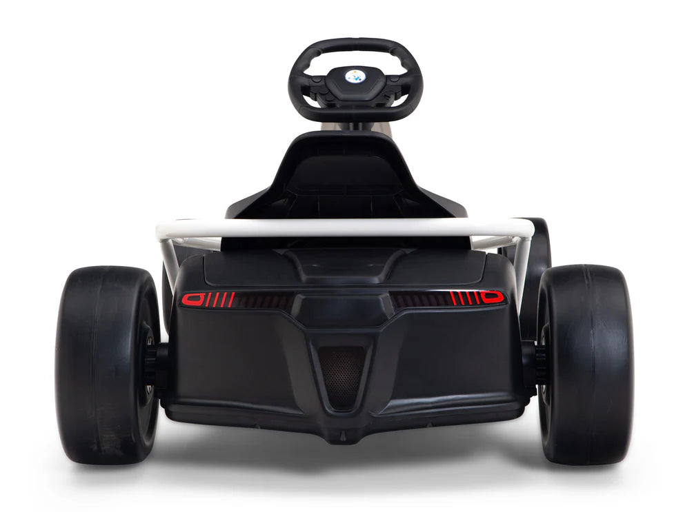 Go-Kart Eléctrico Infantil RIDINGTON 24V con Función DRIFT – Color Blanco