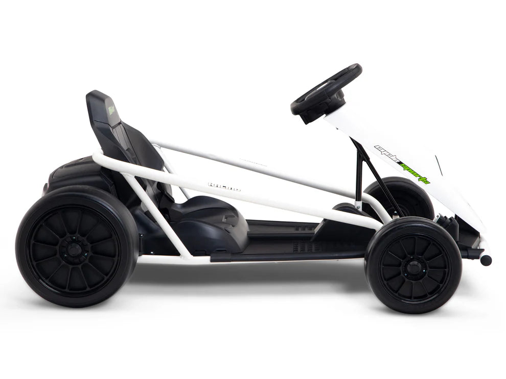 Go-Kart Eléctrico Infantil RIDINGTON 24V con Función DRIFT – Color Blanco