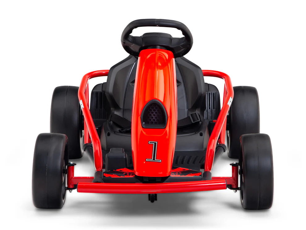 Go-Kart Eléctrico Infantil RIDINGTON 24V con Función DRIFT – Color Rojo
