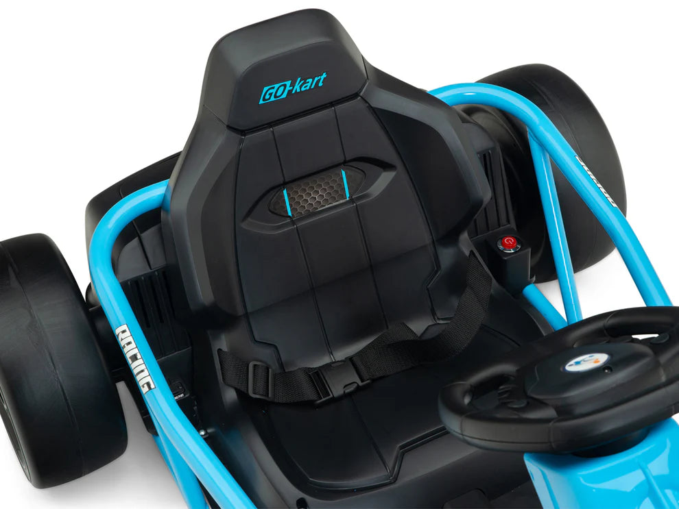 Go-Kart Eléctrico Infantil RIDINGTON 24V con Función DRIFT – Color Azul
