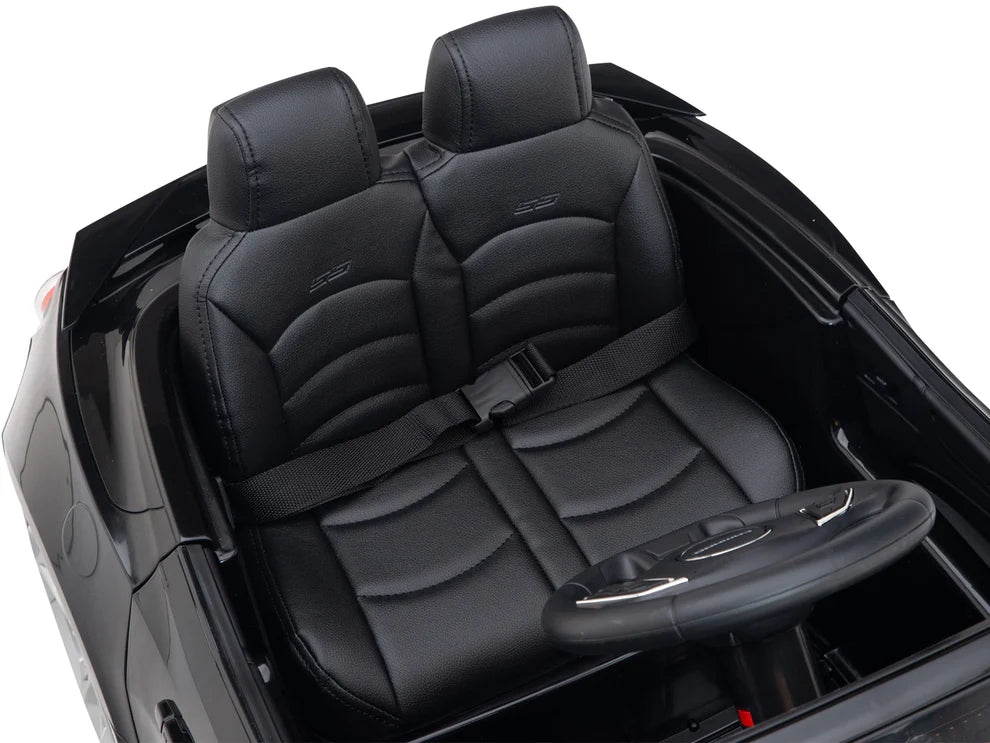 Carro Eléctrico Infantil Chevrolet Camaro 2SS 12V con Control Remoto Negro – Edición Estándar y Premium